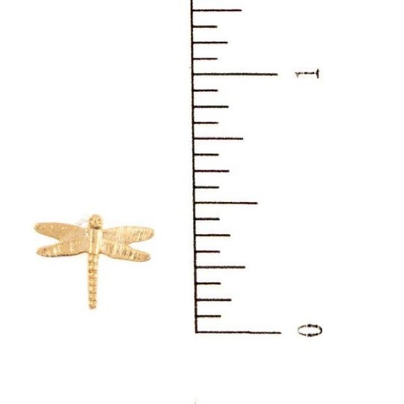 Handmade Dragonfly Earrings - Picture 2 of 2